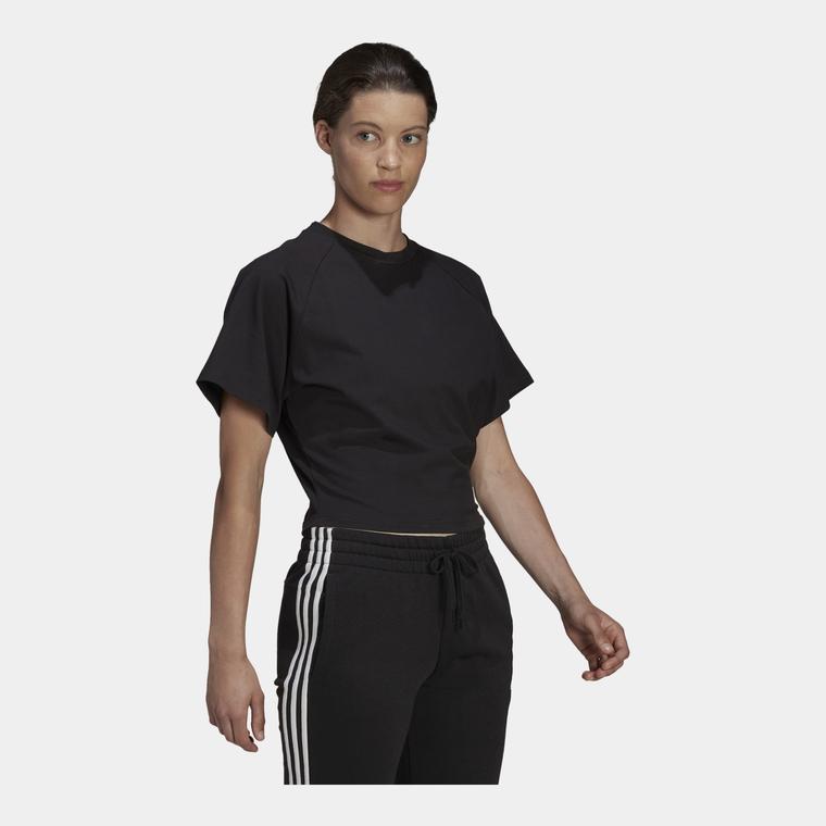 adidas Sportswear Holidayz Loose Cropped Short-Sleeve Kadın Tişört