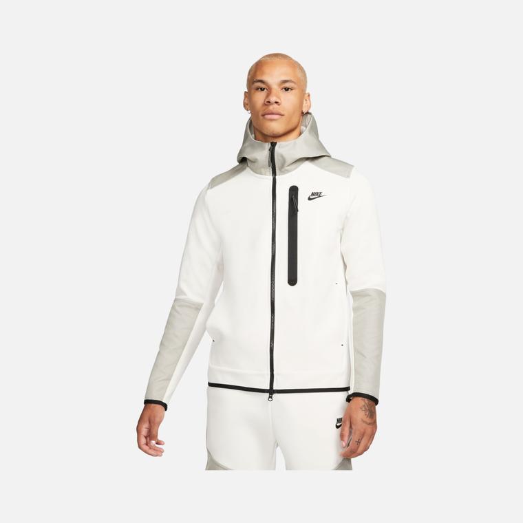 Nike Sportswear Tech Fleece ''Overlay Detail'' Full-Zip Hoodie Erkek Sweatshirt
