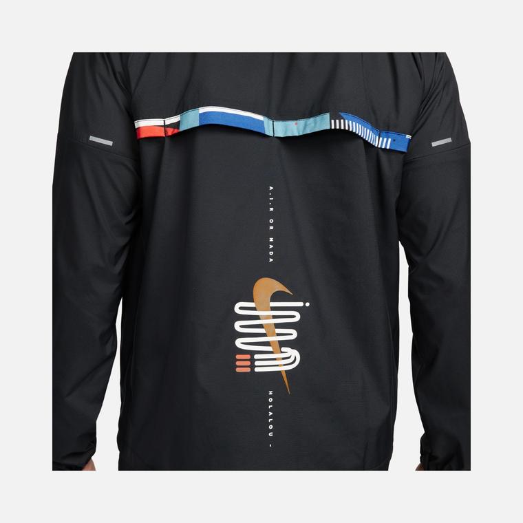 Nike Repel A.I.R. Hola Lou Windrunner Running Full-Zip Hoodie Erkek Ceket