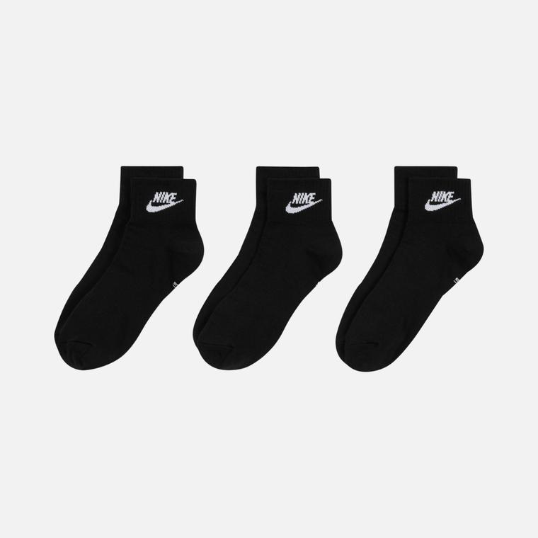 Nike Sportswear Everyday Essential Ankle FW22 (3 Pairs) Unisex Çorap