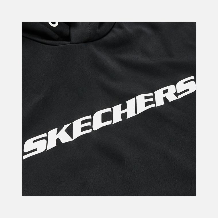 Skechers Spoerswear Raschel Woven Detailed Hoodie Erkek Sweatshirt
