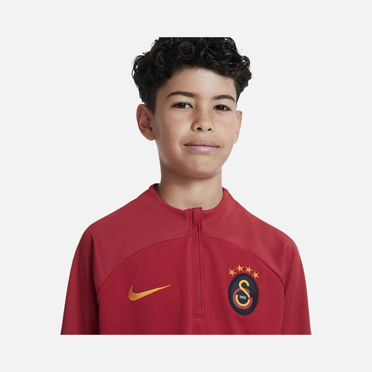 Nike Galatasaray Academy Pro Dri-Fit 1/4-Zip Long-Sleeve (Boys') Çocuk Tişört