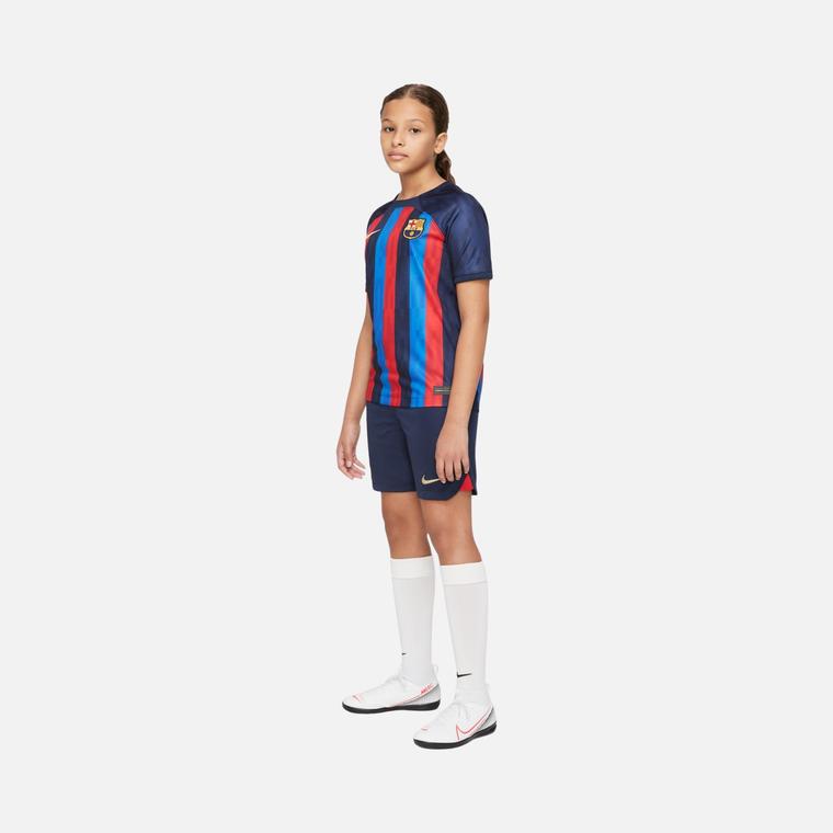 Nike FC Barcelona 2022-2023 Stadyum İç Saha Çocuk Şort