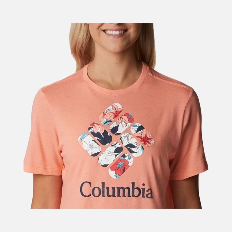 Columbia CSC Lakeshore Flora Short-Sleeve Kadın Tişört