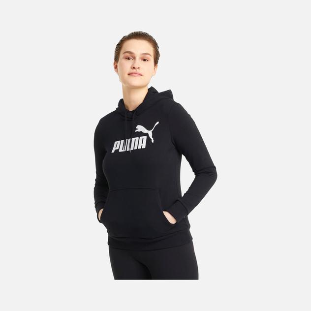 Puma Essentials Logo Hoodie Kadın Sweatshirt
