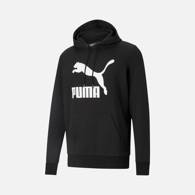 Puma Classics Logo Hoodie Erkek Sweatshirt