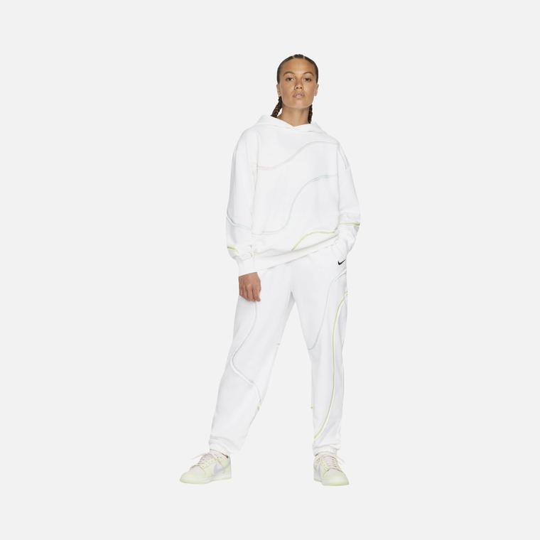 Nike Sportswear Fleece Swirl Oversized Kadın Eşofman Altı