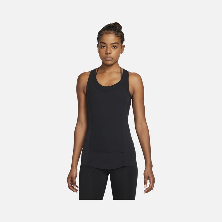 Nike Yoga Dri-Fit Luxe Ribbed Kadın Atlet