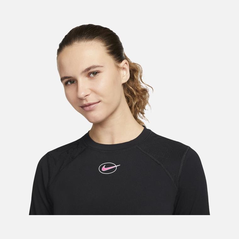 Nike Dri-Fit Icon Clash Running Long-Sleeve Kadın Tişört