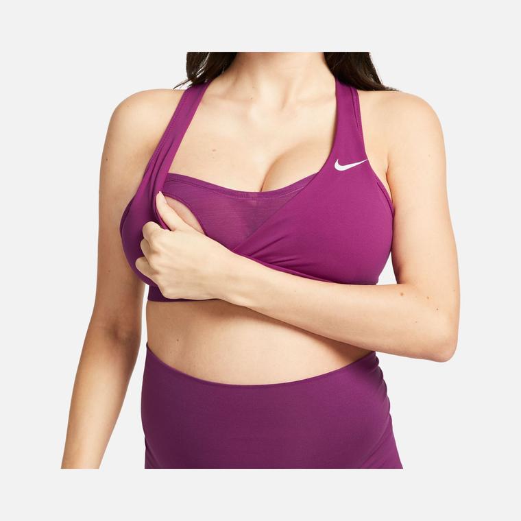 Nike Dri-Fit Swoosh Medium-Support Sports (Maternity) Kadın Bra