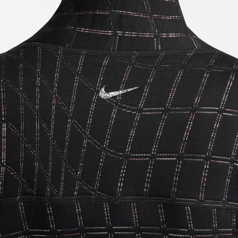 Nike Yoga Therma-Fit Luxe Cozy Fleece Wrap Jacquard Belted Kadın Ceket