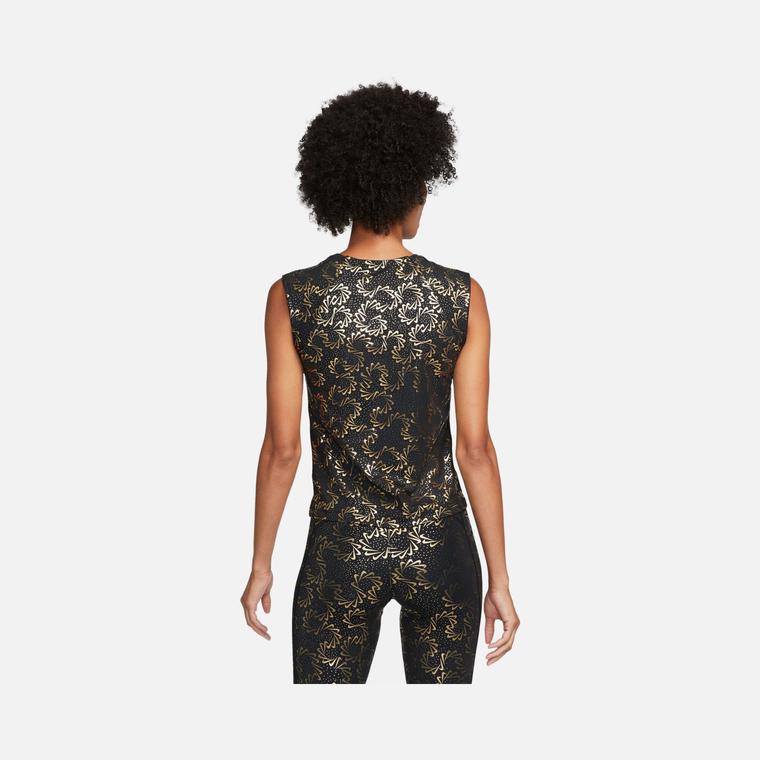 Nike Pro Dri-Fit Sparkle Swoosh Graphics Sleeveless Kadın Tişört