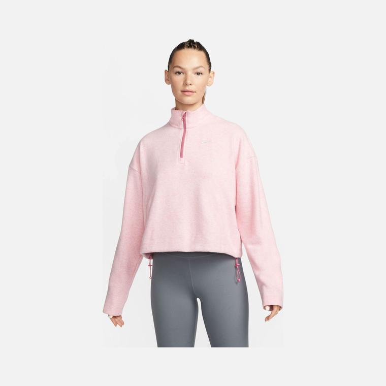 Nike Therma-Fit Cozy Cropped Training 1/2-Zip Kadın Sweatshirt