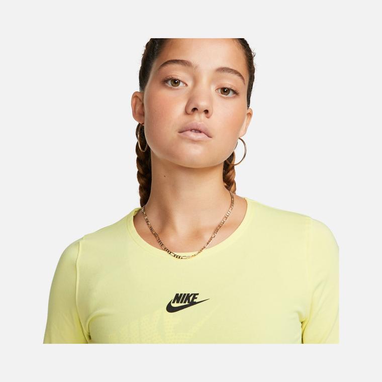 Nike Sportswear Crop Dance Long-Sleeve Kadın Tişört